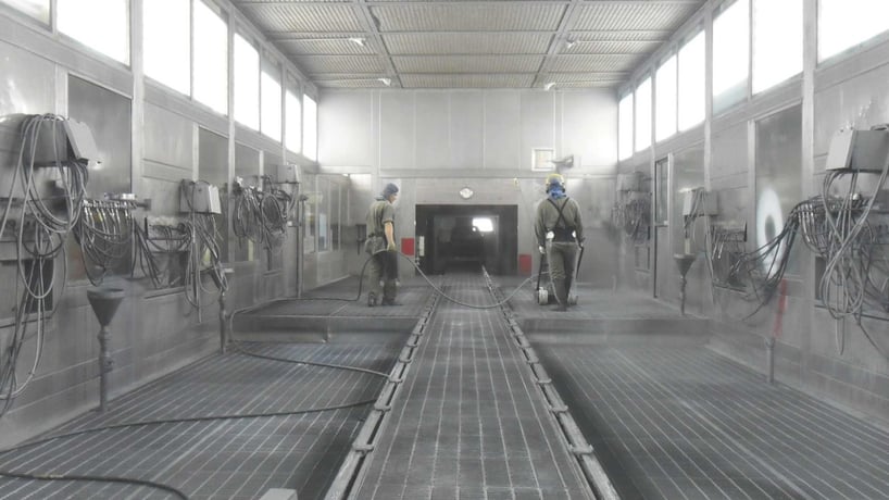 Mantenimiento cabina de pintura