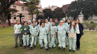 Foto grupal equipo ISCOT turno tarde